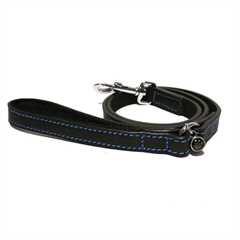 Rosewood Luxury Black Leather Lead 40 Inch